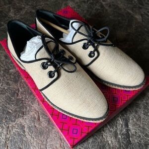 Tory Burch Oxford Espadrilles Size 7